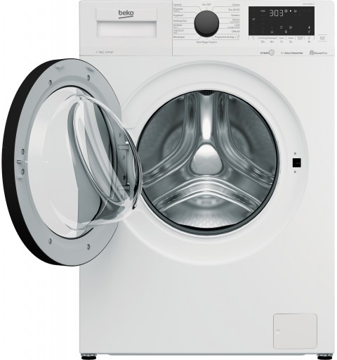 Beko WUX71236AI-IT machine à laver Charge avant 7 kg 1200 tr min D Blanc