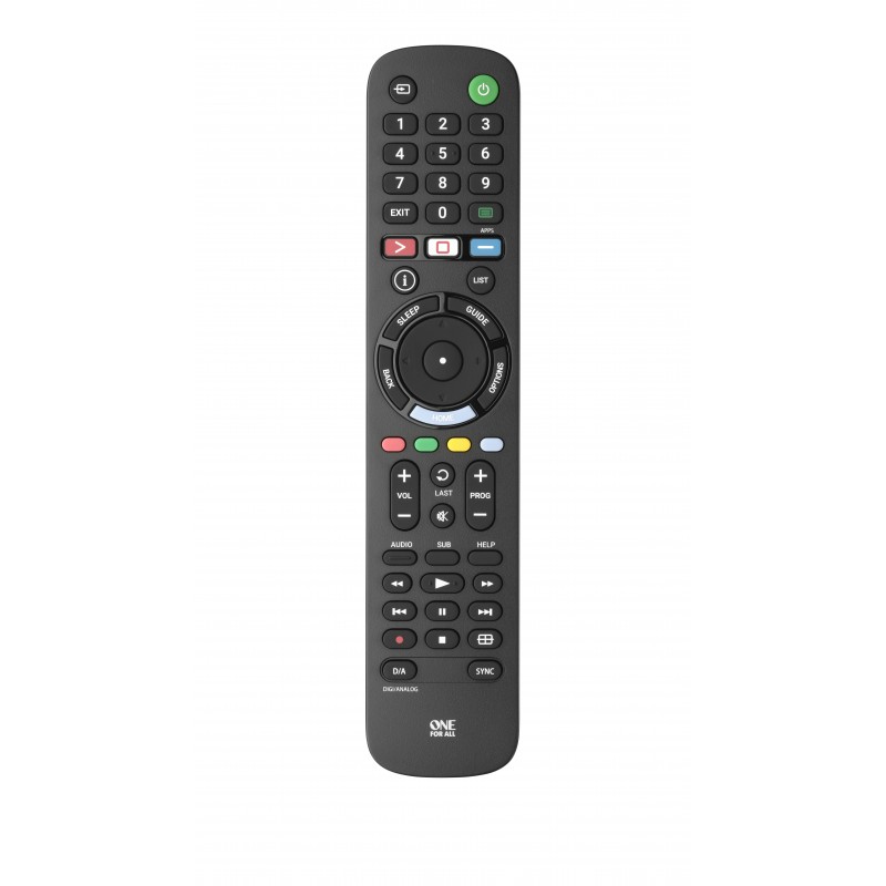 One For All TV Replacement Remotes URC 4912 Fernbedienung IR Wireless Drucktasten