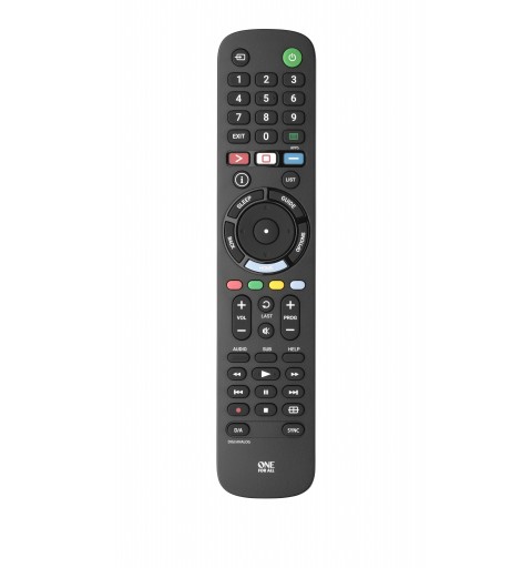 One For All TV Replacement Remotes URC 4912 Fernbedienung IR Wireless Drucktasten