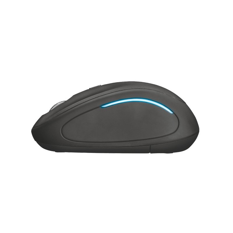 Trust Yvi FX souris Ambidextre RF sans fil Optique 1600 DPI