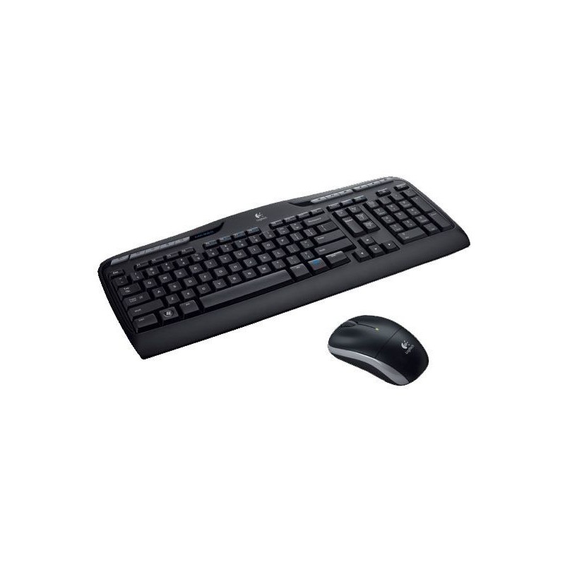 Logitech Wireless Combo MK330 keyboard RF Wireless QWERTY Italian Black