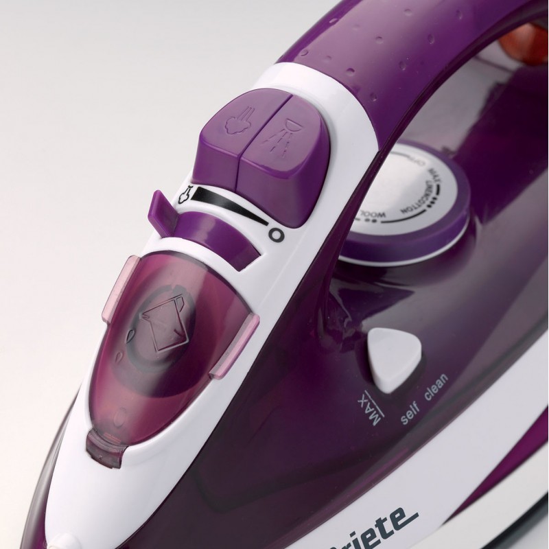 Ariete 6235 Dry & Steam iron Ceramic soleplate 2000 W Purple, White