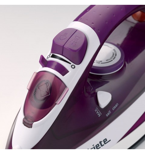 Ariete 6235 Dry & Steam iron Ceramic soleplate 2000 W Purple, White