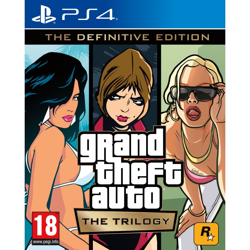 Take-Two Interactive GTA The Trilogy (The Definitive Edition) Definitiv Mehrsprachig PlayStation 4