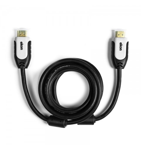 Ekon ECVHDMI18MMG HDMI-Kabel 1,8 m HDMI Typ A (Standard) Schwarz