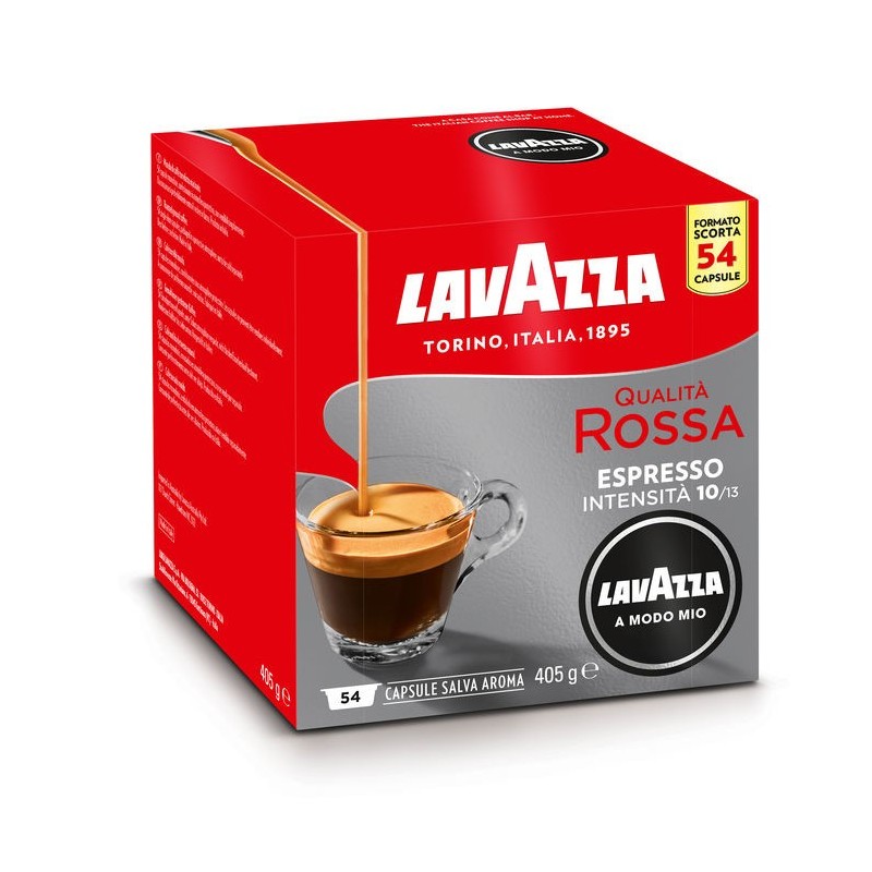 Lavazza Qualità Rossa Capsule de café Café moyennement torréfié 54 pièce(s)