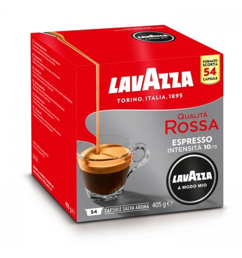 Lavazza Qualità Rossa Capsule de café Café moyennement torréfié 54 pièce(s)