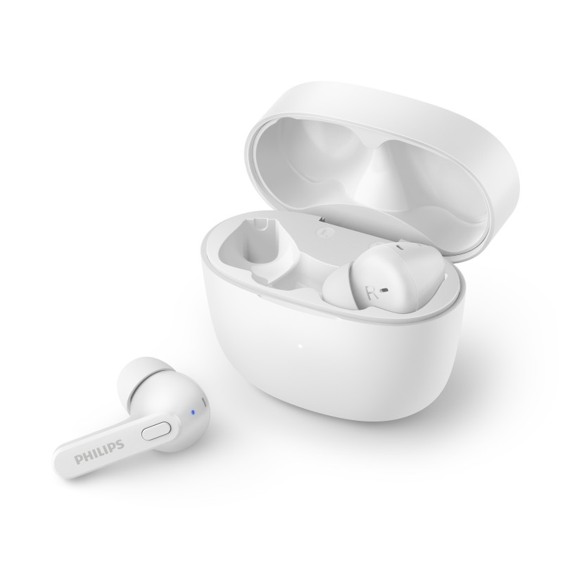 Philips 2000 series TAT2206WT 00 écouteur casque True Wireless Stereo (TWS) Ecouteurs Appels Musique Bluetooth Blanc