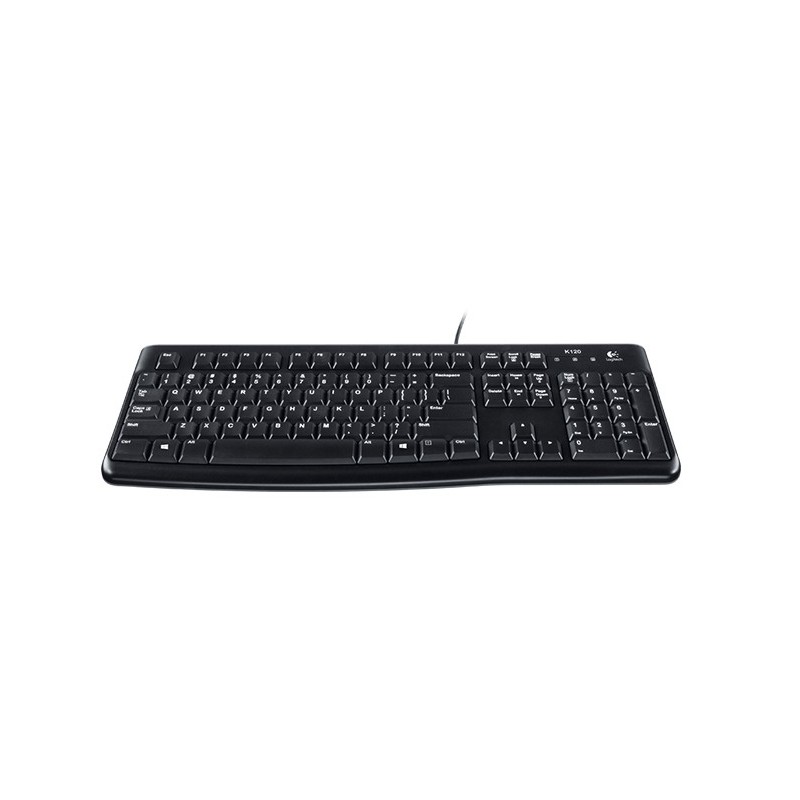 Logitech Desktop MK120 clavier USB QWERTY Italien Noir