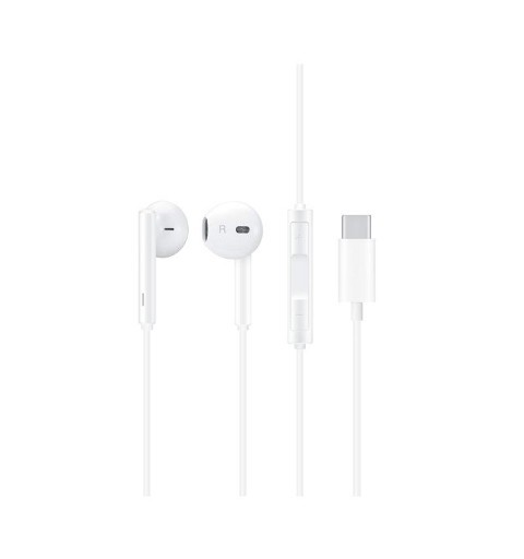 Huawei 55030088 Kopfhörer & Headset Verkabelt im Ohr Anrufe Musik USB Typ-C Weiß