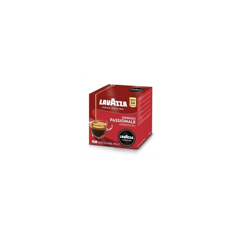 Lavazza Passionale Cápsula de café Tueste oscuro 54 pieza(s)