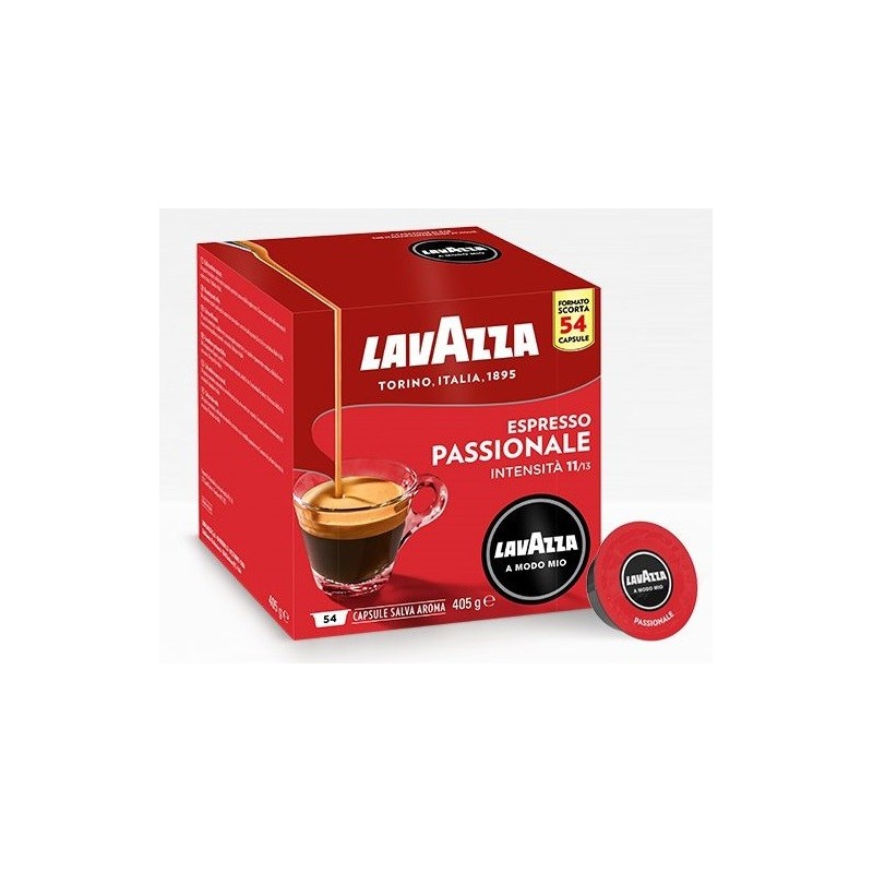 Lavazza Passionale Cápsula de café Tueste oscuro 54 pieza(s)