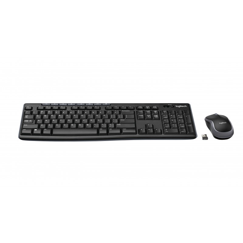 Logitech Wireless Combo MK270 clavier USB QWERTY Italien Noir