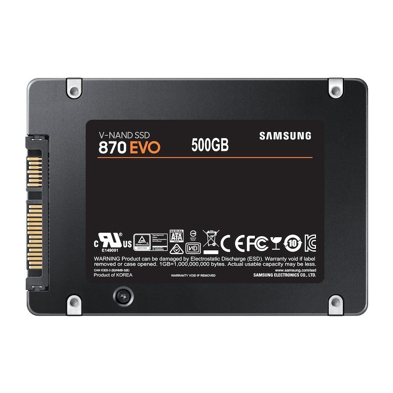 Samsung 870 EVO 2.5" 500 Go Série ATA III V-NAND