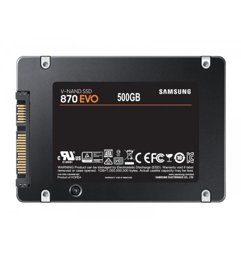 Samsung 870 EVO 2.5" 500 Go Série ATA III V-NAND