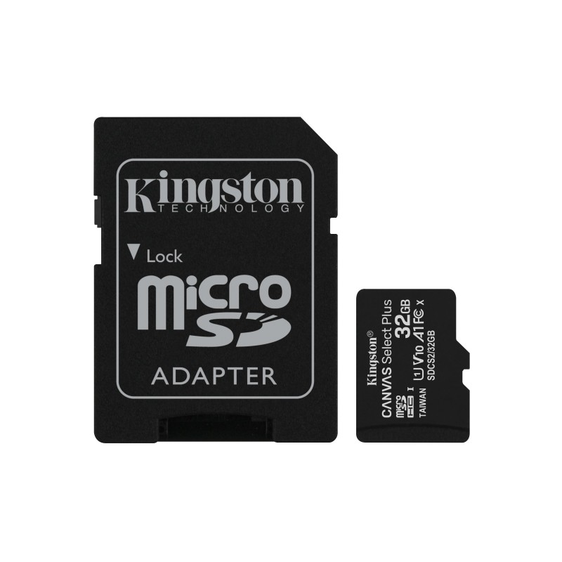 Kingston Technology Canvas Select Plus 32 GB MicroSDHC UHS-I Klasse 10