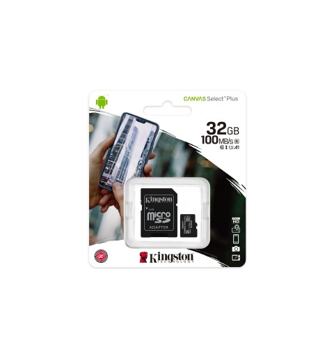 Kingston Technology Canvas Select Plus 32 GB MicroSDHC UHS-I Klasse 10