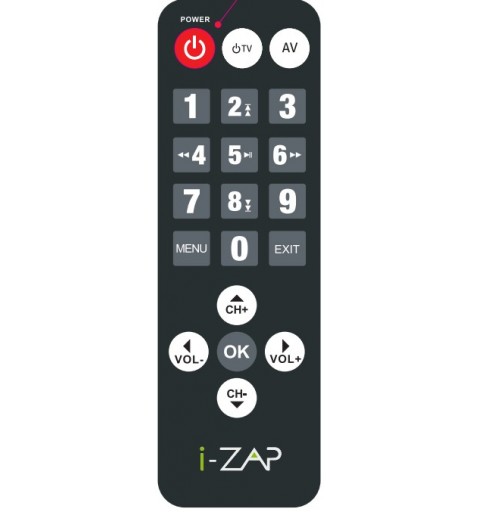 i-ZAP T395 Terrestrial HD Black