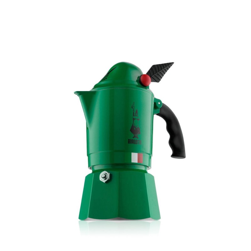 Bialetti Moka Break Alpina Cafetera italiana Verde