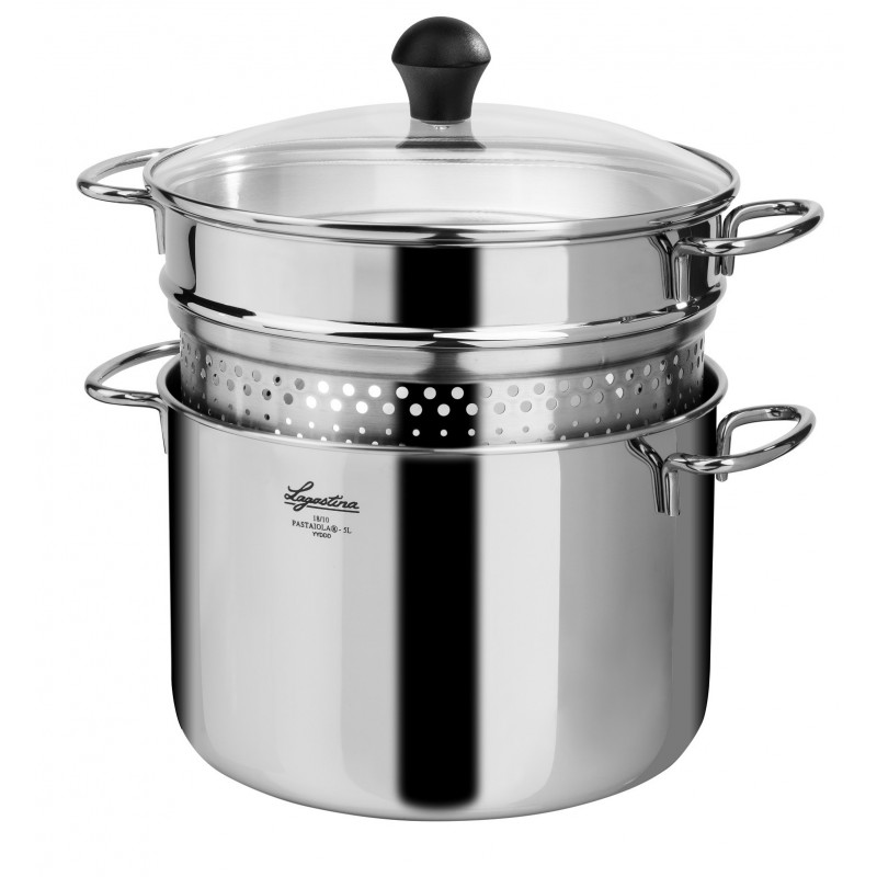 Lagostina 010175021022 pasta pot 5 L 22 cm Stainless steel