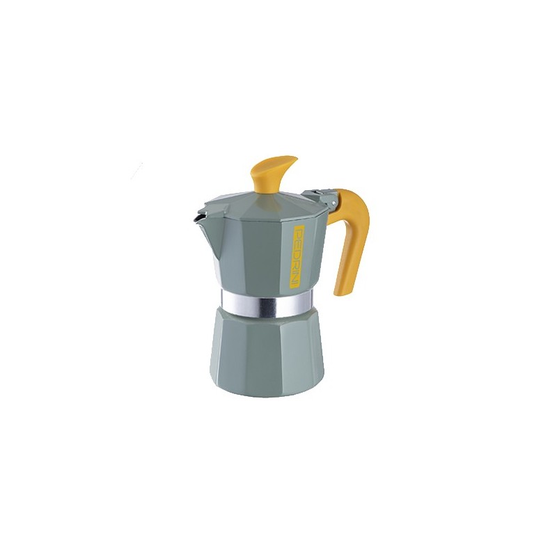 Pedrini MyMoka Mix Moka pot Blue, Green, Pink