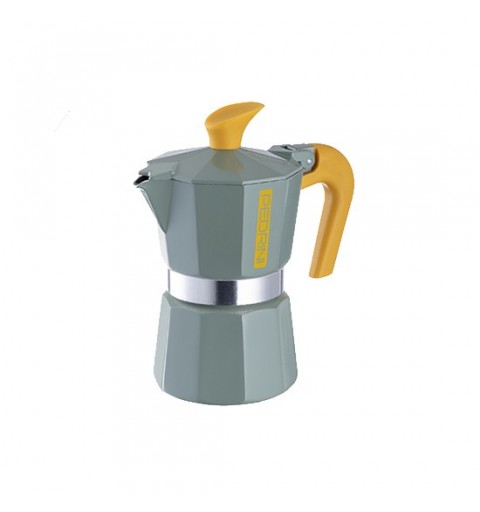 Pedrini MyMoka Mix Moka pot Blue, Green, Pink