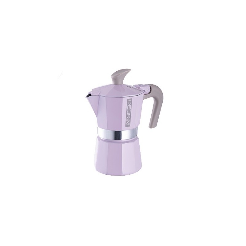 Pedrini MyMoka Mix Moka pot Blue, Green, Pink