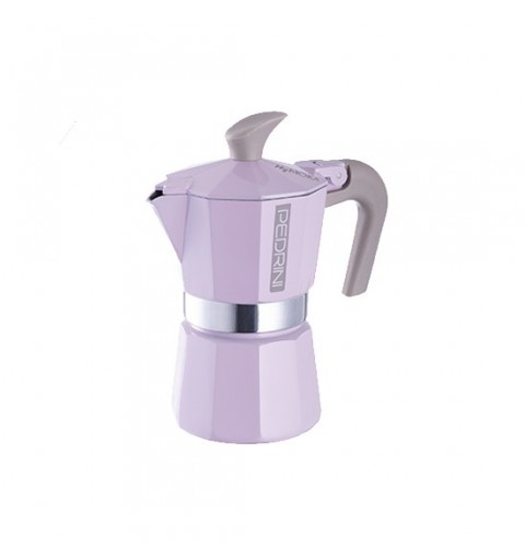 Pedrini MyMoka Mix Moka pot Blue, Green, Pink