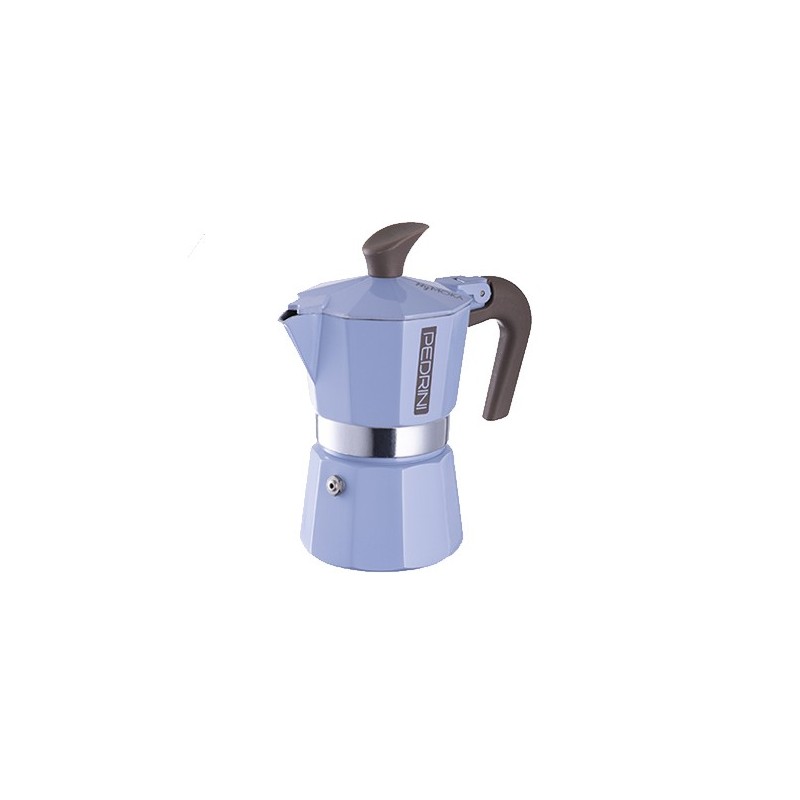 Pedrini MyMoka Mix Moka pot Blue, Green, Pink