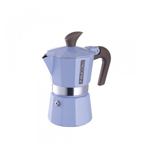 Pedrini MyMoka Mix Moka pot Blue, Green, Pink