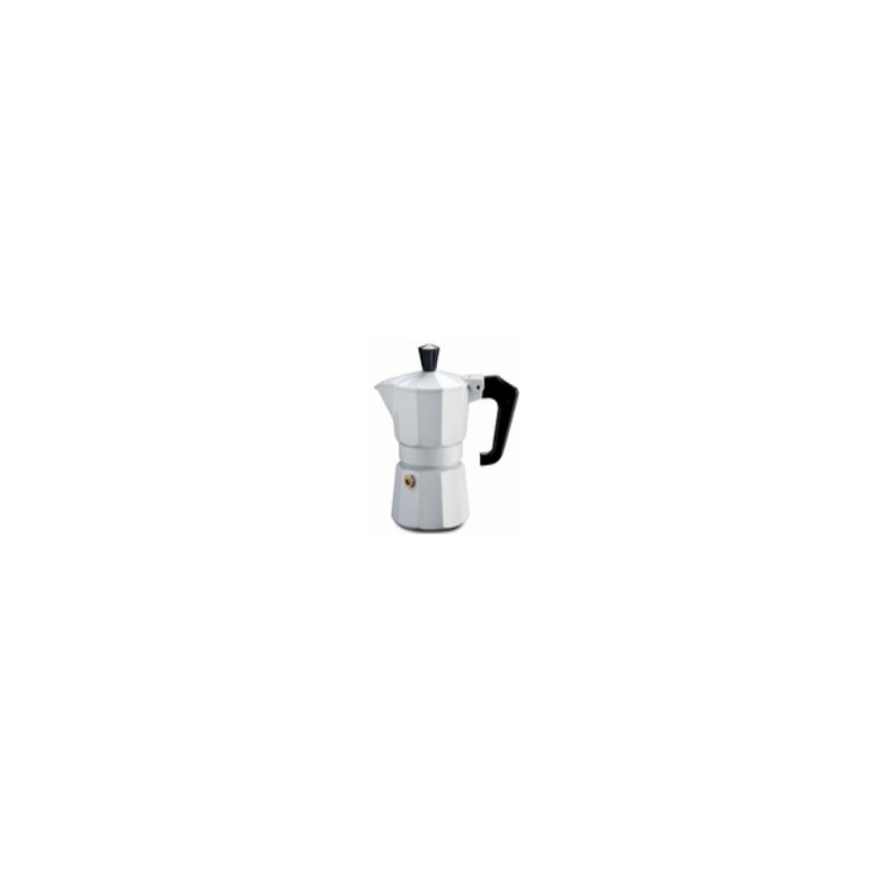 PEZZETTI Italexpress Cafetière à moka 0,15 L Noir, Blanc