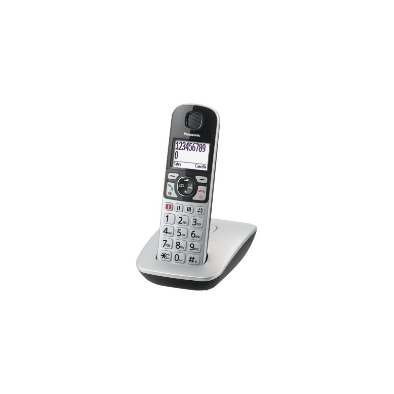 Panasonic KX-TGE510JTS telephone DECT telephone Caller ID Silver