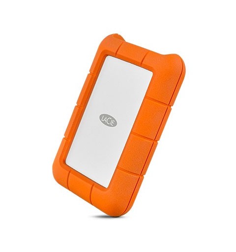 LaCie Rugged USB-C disco duro externo 2000 GB Naranja, Plata