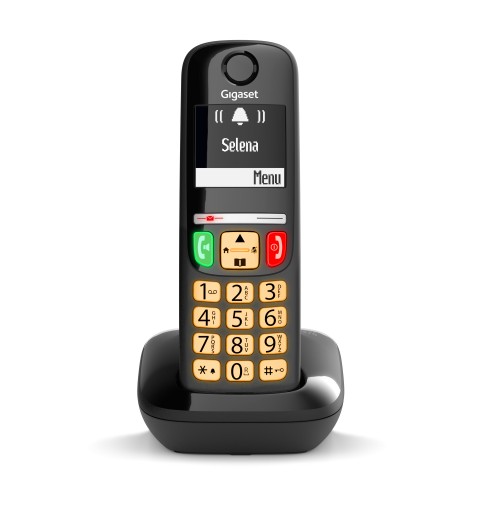 Gigaset E270 DECT-Telefon Anrufer-Identifikation Schwarz