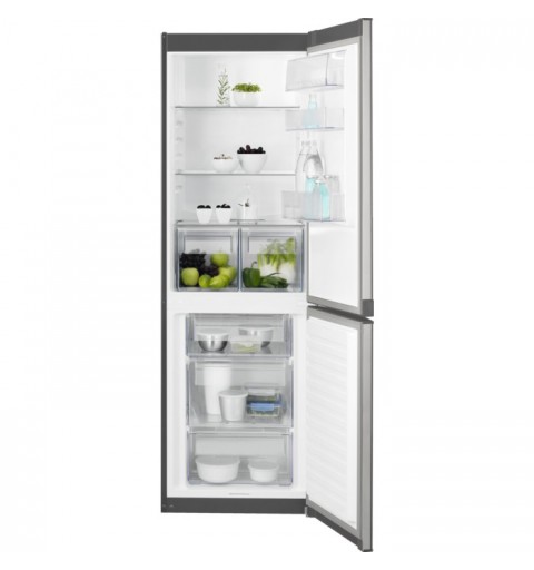 Electrolux LNT3LE34X1 fridge-freezer Freestanding 329 L E Stainless steel