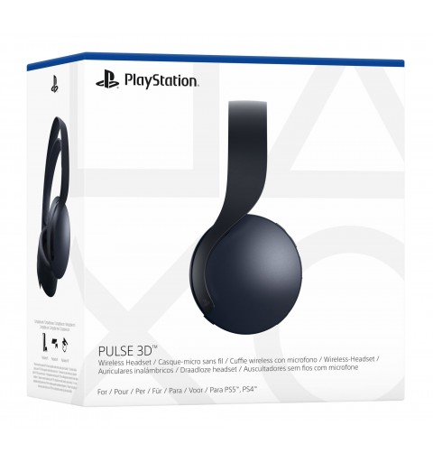 Sony PULSE 3D Auricolare Con cavo e senza cavo A Padiglione Giocare Nero