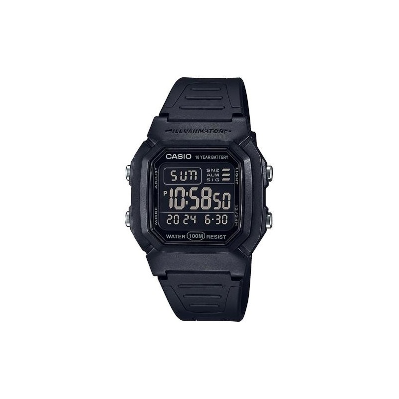 Casio W-800H-1BVES orologio Orologio da polso Maschio Quarzo Nero