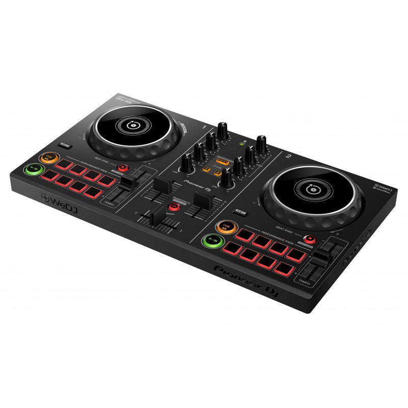 Pioneer DDJ-200 controlador dj 2 canales Negro