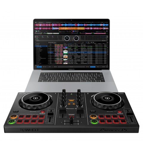 Pioneer DDJ-200 controlador dj 2 canales Negro