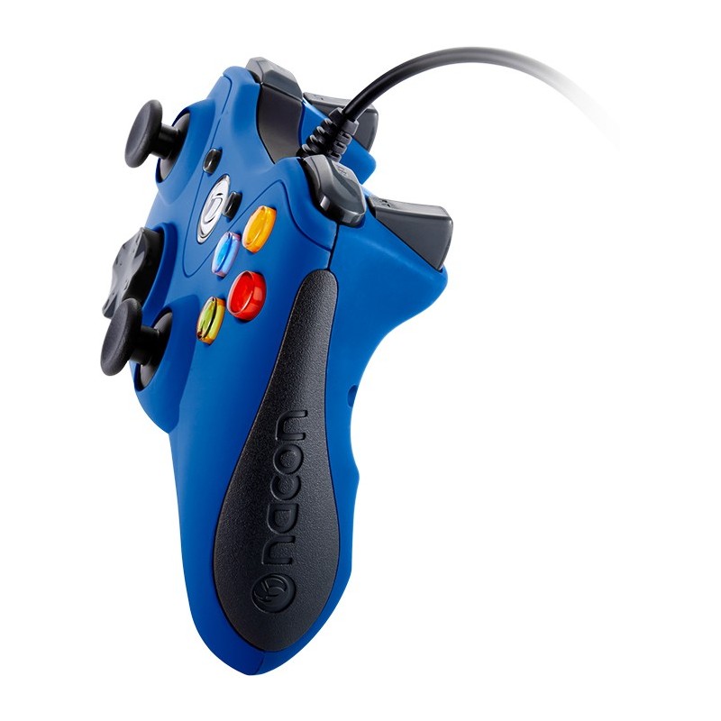 NACON PCGC-100BLUE Gaming-Controller Blau USB Gamepad Analog PC