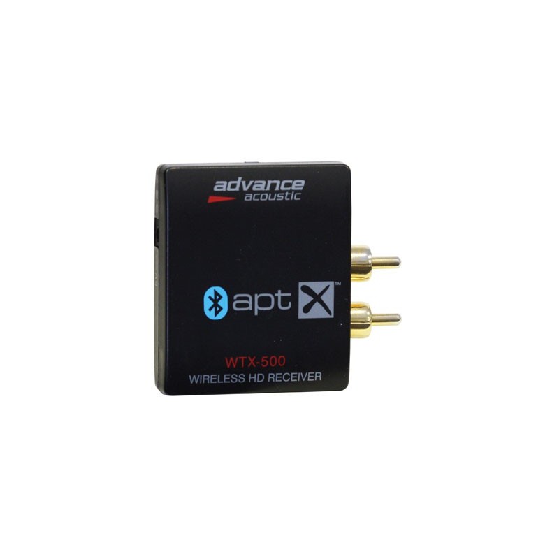 ADVANCE WTX 500 récepteur de musique de bluetooth Noir