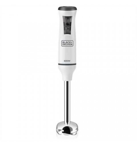 Black & Decker BXHBA600E Immersion blender 600 W White