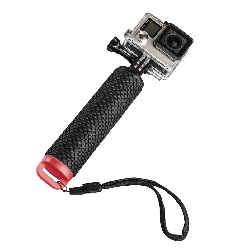 Hama 00004458 camera monopod 1 4" Plastic Black, Red