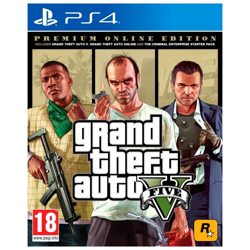 Rockstar Games Grand Theft Auto V Premium Edition Alemán, Inglés, Español, Francés, Italiano, Polaco, Portugués, Ruso