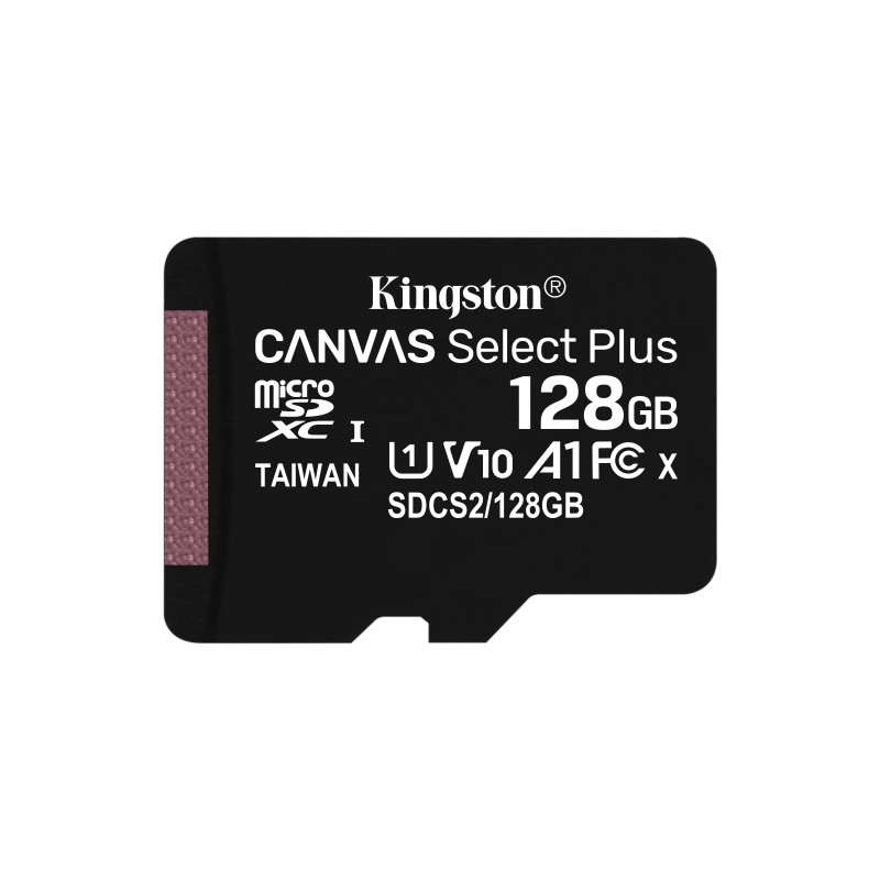 Kingston Technology Canvas Select Plus 128 GB MicroSDXC UHS-I Klasse 10