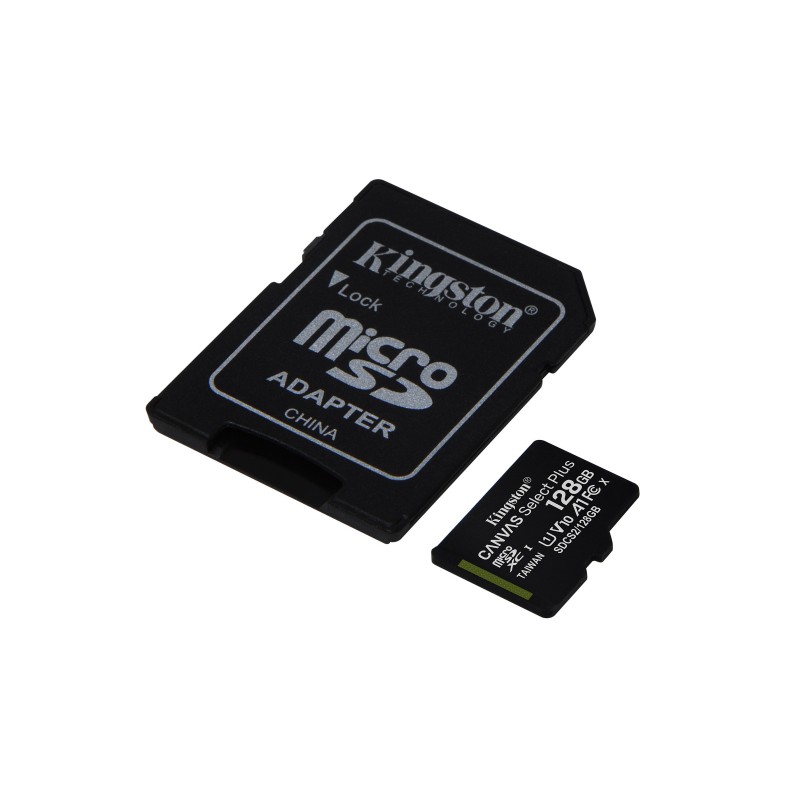 Kingston Technology Canvas Select Plus 128 GB MicroSDXC UHS-I Clase 10