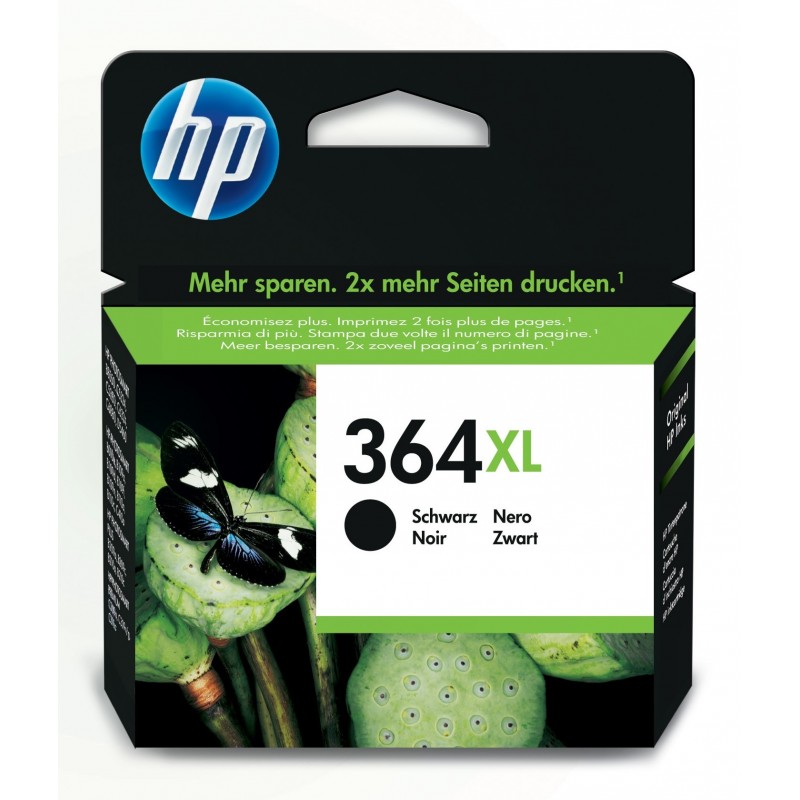 HP 364XL cartouche d'encre noir grande capacité authentique