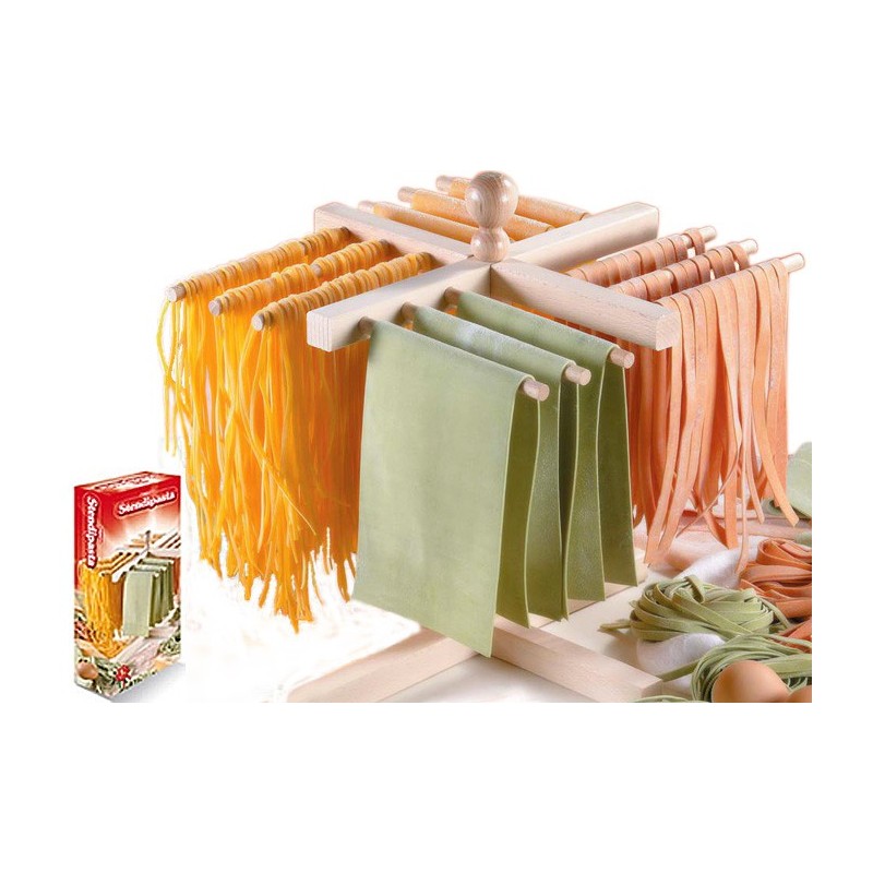 Imperia STENDIPASTA pasta ravioli maker accessory Wood Pasta drying rack