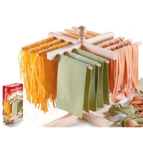 Imperia STENDIPASTA pasta ravioli maker accessory Wood Pasta drying rack