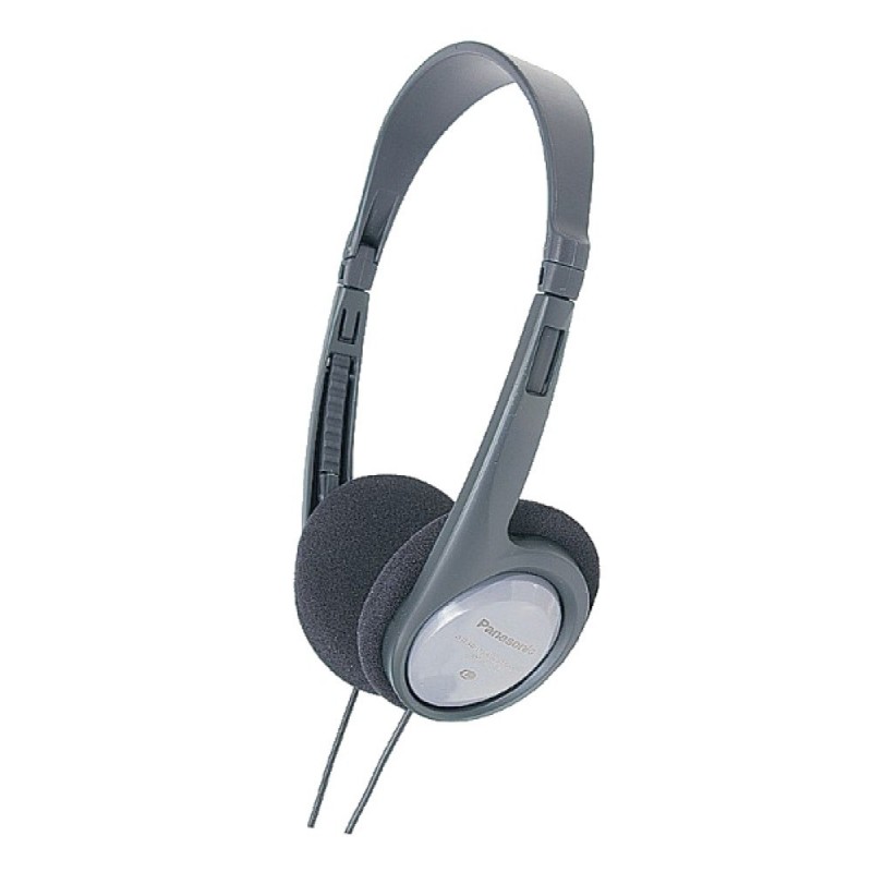 Panasonic RP-HT090E Alámbrico Auriculares Diadema Música Negro, Gris